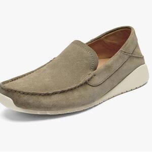 Men's Olukai KA'A Loafer Slip-on Shoes Italian Suede Loafers Size 9.5